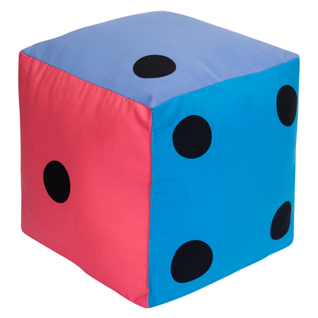 Kostka edukacyjna 15 cm Pastelowa - Kropki