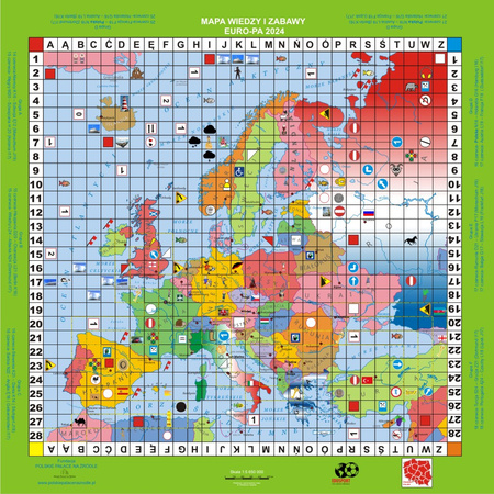 Gra podłogowa EURO-24 Europa w Akcji