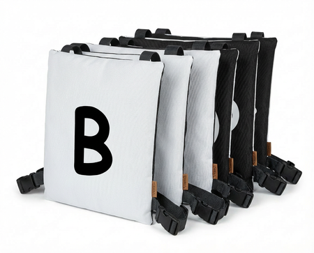 Gra słowna poduszki Literki zespołowa integracyjna zestaw 6 szt.