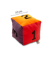 Kostka edukacyjna 10 cm - Cyfry
