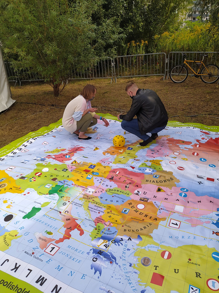 Gra podłogowa EURO-24 Europa w Akcji