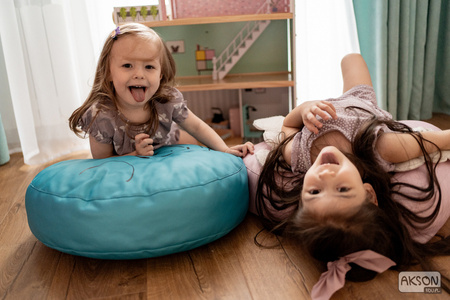 Pufa siedzisko wzór GWIAZDKI 1 szt. kolor do wyboru