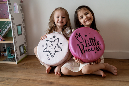 Poduszka ekoskóra z serii LITTLE PRINCESS 1 szt. 6 cm AKSON