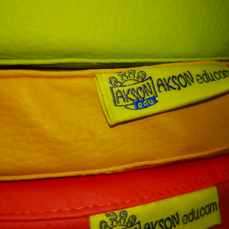 Poduszki PASTELOWE EKOSKÓRA bez nadruku zestaw dla chłopca (BOY) 6 szt. AKSON