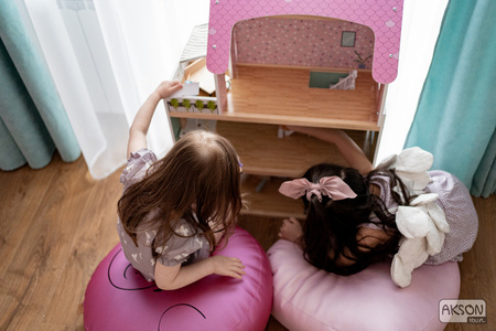 Pufa siedzisko wzór GWIAZDKI 1 szt. kolor do wyboru