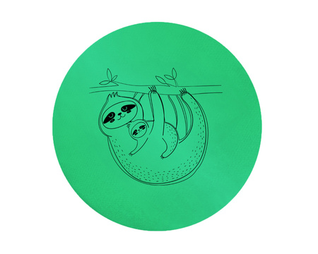 Poduszki ekoskóra ZWIERZĄTKA Rodzinki 3 cm 1 szt. AKSON