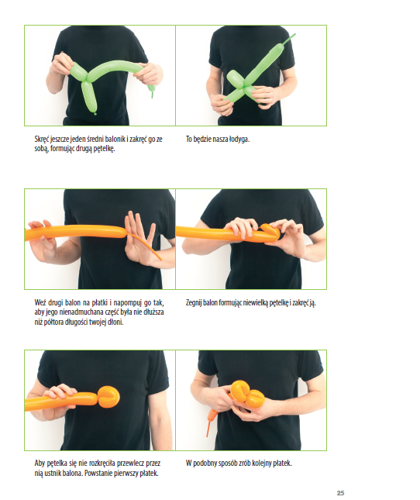 Książka: Balonowe kreacje Vademecum Animatora cz.1 wyd. Akson