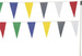 Baner flagi gładkie kolorowe 30 m