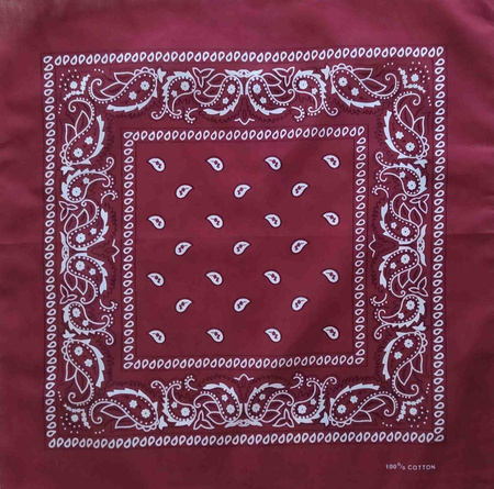 Chustka bandamka wzór klasyczny