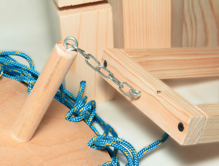 Gra integracyjna Wieża DŹWIG Wieża współpracy pojedyncza czerwona