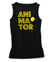 Koszulka damska ANIMATOR bezrękawnik czarna