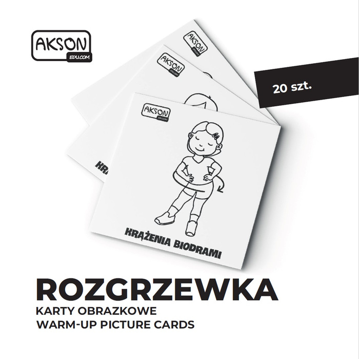 Karty obrazkowe ROZGRZEWKA 20 szt.