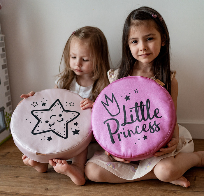 Poduszka ekoskóra z serii LITTLE PRINCESS 1 szt. 6 cm AKSON