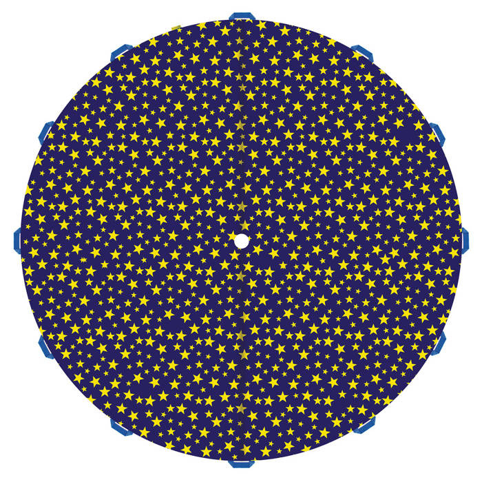 Chusta Animacyjna - Spadochron Animacyjny AKSON 1,5m GWIAZDY