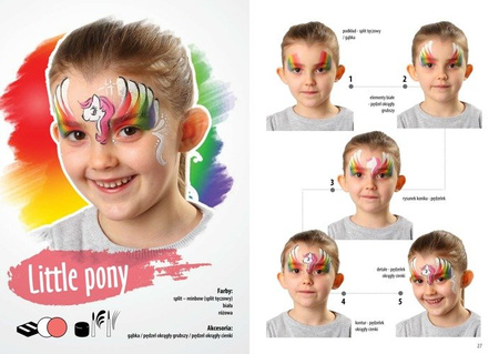 E-BOOK Książka Malowanie buziek Level UP! Vademecum Animatora cz.2