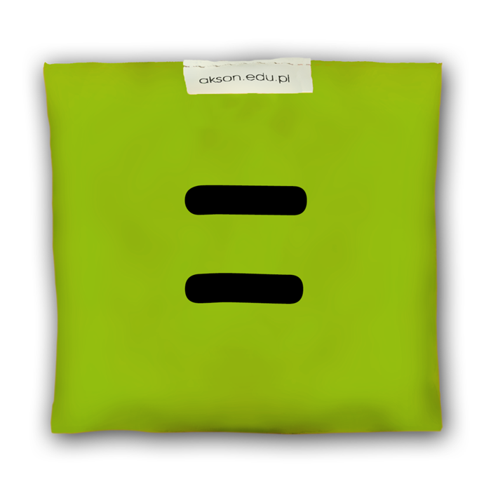 Woreczek gimnastyczny szkolny Akso ze ZNAKIEM =