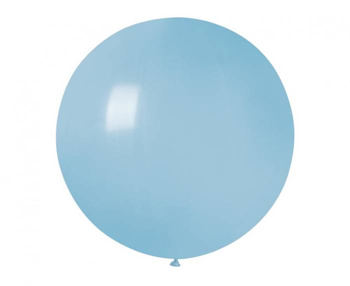 MEGA KULA balon gumowy 0,85 m niebieski delikatny